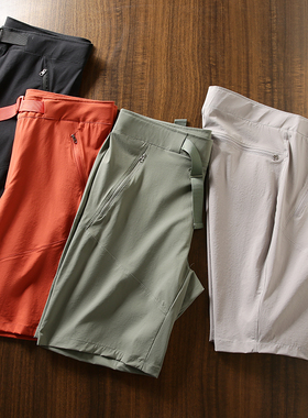 平替方格肌理+3D立裁 夏季多功能性户外休闲运动五分裤速干短裤潮