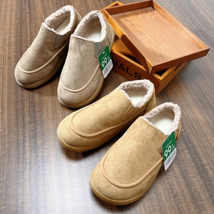 99.99美刀！福利款！加绒保暖！秋冬男士轻便一脚蹬勃肯雪地棉鞋