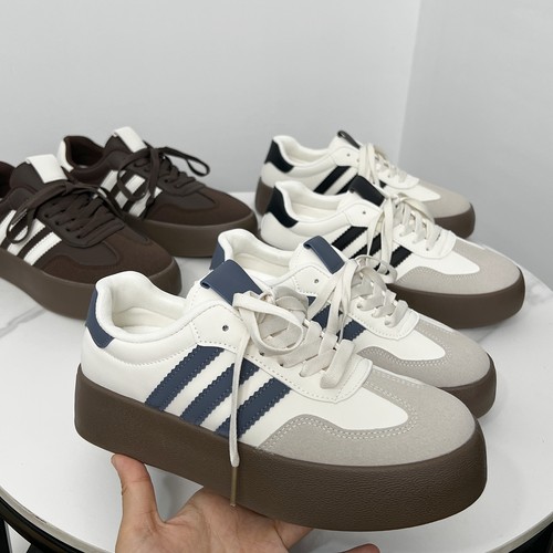 男女同款！经典复古！春秋情侣款厚底增高德训鞋时尚百搭休闲鞋潮