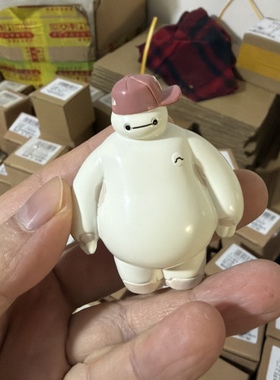 【特价清仓】可爱大白摆件汽车内饰品白胖子公仔超能陆战队手办