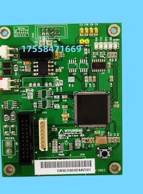 适用上海现代电梯STVF9并联/群控板WBVF Option BD REV:1.0全新配