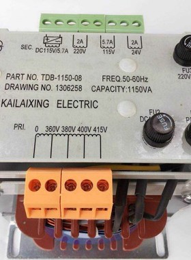适用申龙电梯变压器TDB-1150-08输入380变AC220/AC115/AC24/DC115