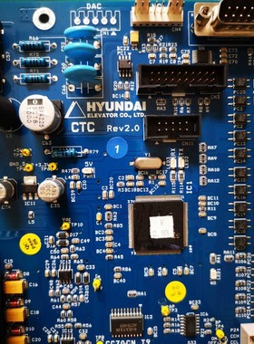 适用于上海现代电梯STVF9轿顶控制板门机主板CTC Rev2.0电梯配件