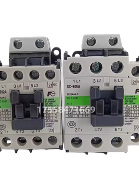 富士交流接触器SC-E04 E02 E03 E05P A E2P E1P E2SP E3P E4P配件