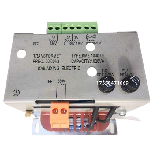 适用台铃电梯变压器 电梯控制柜变压器KMZ-1000-06全新电梯配件