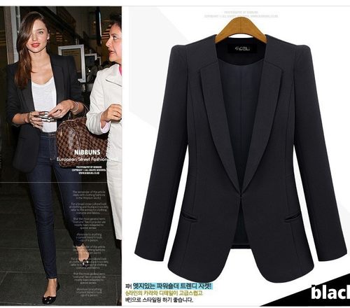 2023 Slim Fit Small Suit Coat 显瘦修身小西装外套