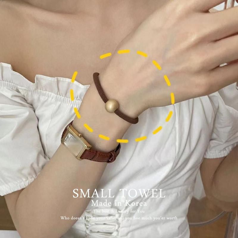 韩国东大门2024秋冬新款发饰高级感简约金色球球皮筋发圈扎头发绳,饰品/流行首饰/时尚饰品新,发饰,淘宝优惠券,粉丝福利购,淘宝优惠卷