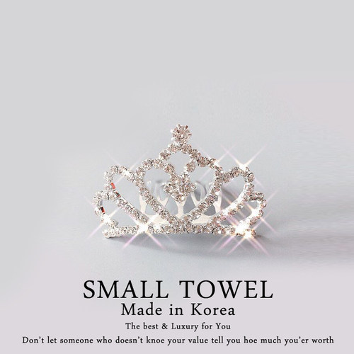 韩国超闪儿童皇冠水钻发卡