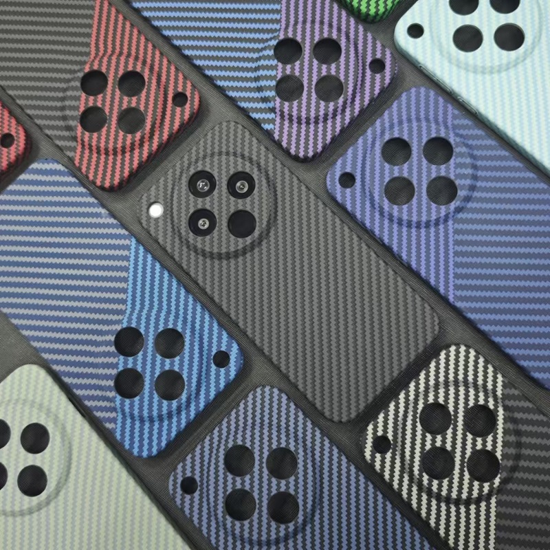 适用oppofindx8手机壳碳纤维纹findx8pro新款findx7ultra保护套全包防摔凯夫拉findx6pro磨砂硬壳简约个性