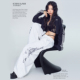 白色简约嘻哈爵士宽松辣妹运动长裤 CBXLAB街舞潮牌 速干静音面料