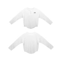 【Spot-One Size】 Белая ленивая рубашка с длинными рукавами 【Купить 10 000 человек】