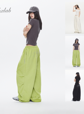 【CBXLAB 3/27晚20点新品买三免一】坠落星河慵懒夏薄款运动裤