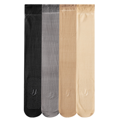 超薄黑丝男士小腿袜夏季薄款