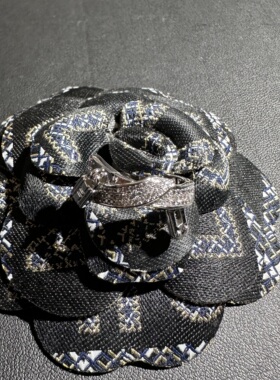 包邮黄铜欧美时尚新款满锆石锁头开口可调节戒指环百搭女款时尚