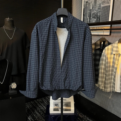 2025秋季新款复古松弛通勤衬衫