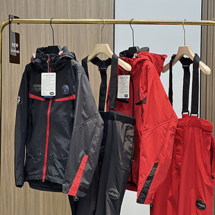 原单滑雪服套装 细节全满分 外贸男女滑雪衣滑雪裤 两件套冲锋衣