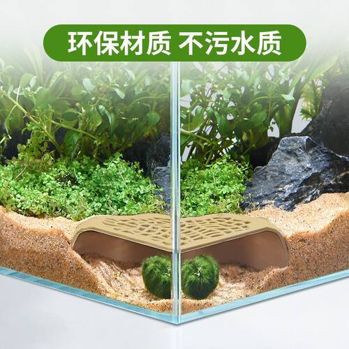 鱼缸造景观赏洞鱼虾躲避屋虾洞创意地下洞穴饲养缸造景装饰