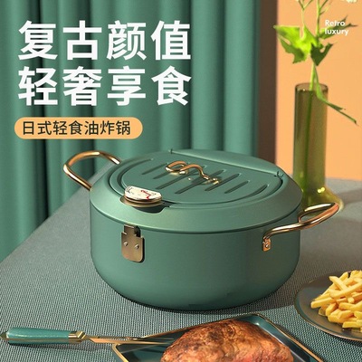 日本EGK轻奢天妇罗油炸锅通用