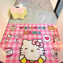 HelloKitty丝圈地垫入户门玄关脚垫家用耐脏防滑地毯进门门口垫子
