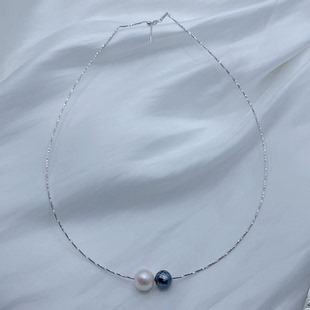 12mm S925银海水大溪地珍珠项链9 君姐专享