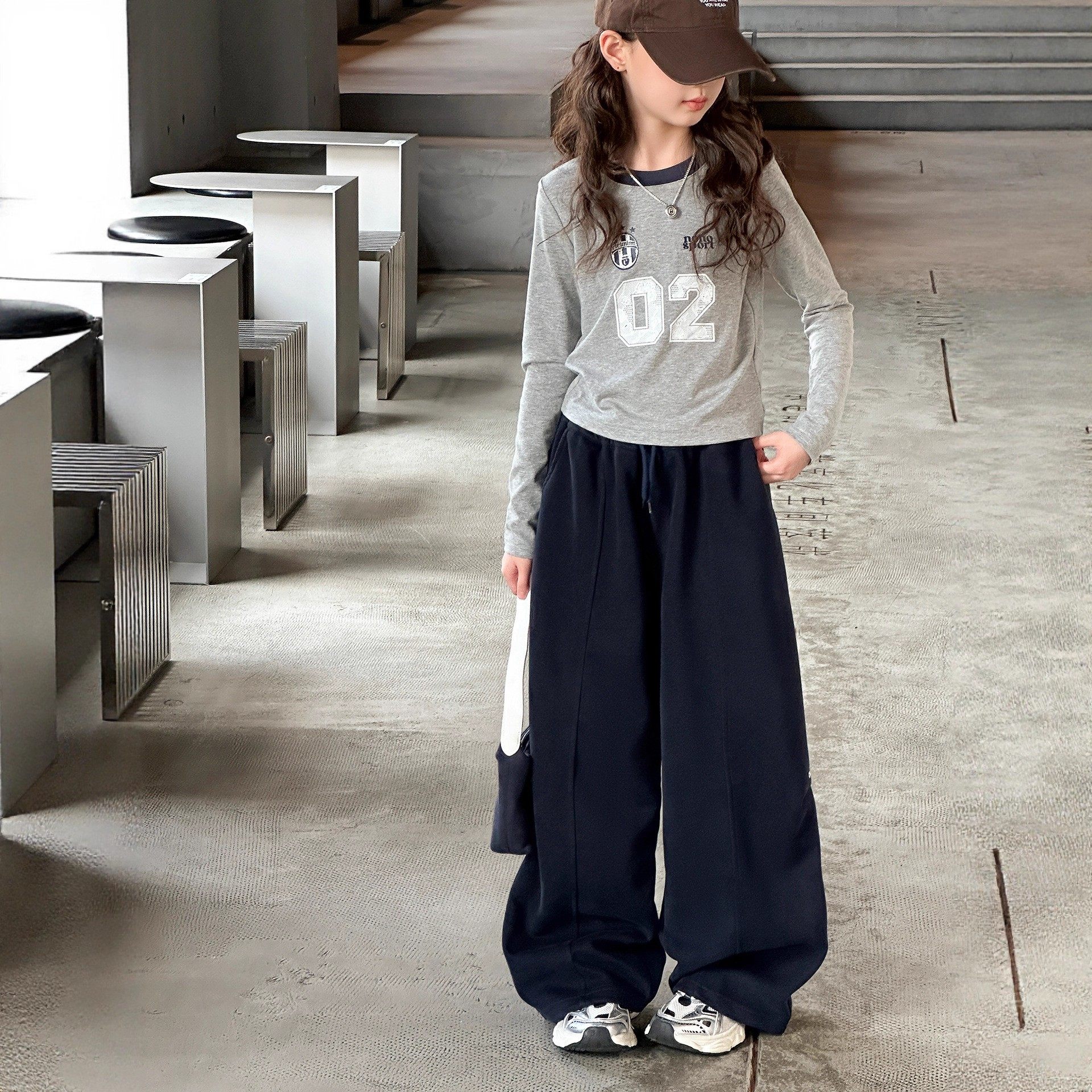 女童长袖t恤秋装2025新款儿童洋气时髦春秋款大童打底衫修身上衣,童装/婴儿装/亲子装,T恤,淘宝优惠券,粉丝福利购,淘宝优惠卷