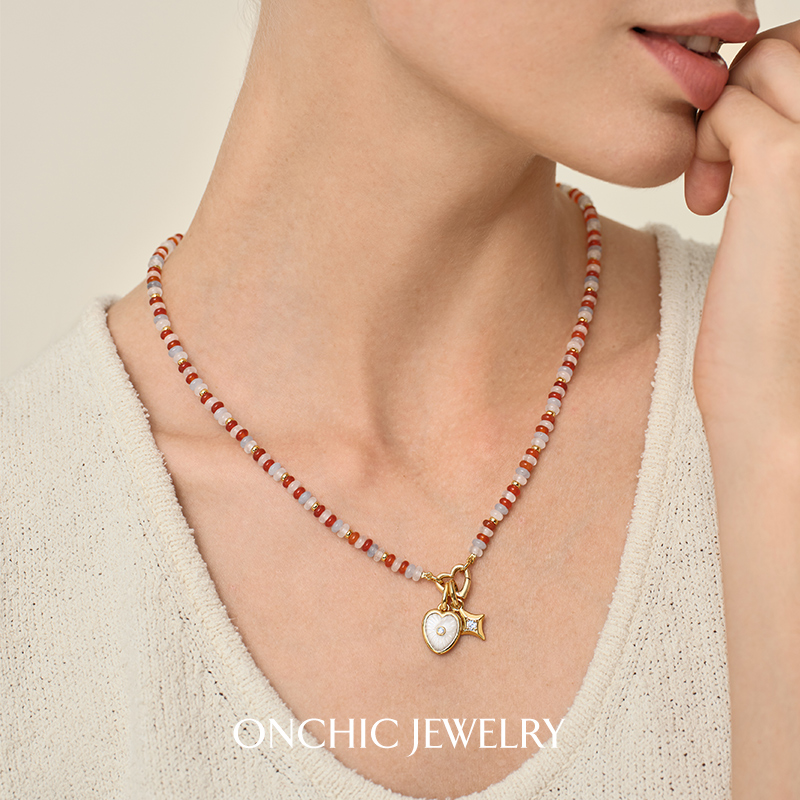 Onchic斑斓入梦项链diy定制高级