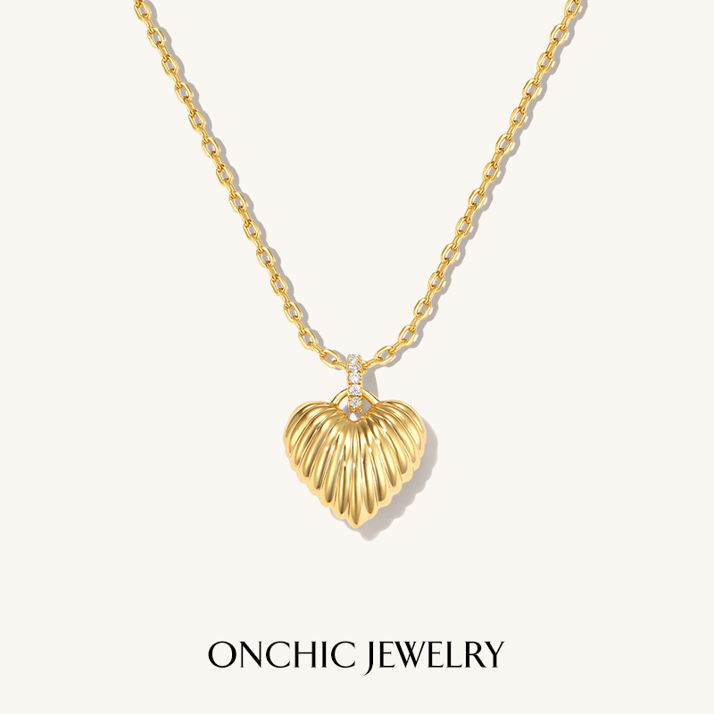 ONCHIC爱心项链女小众高级感轻奢
