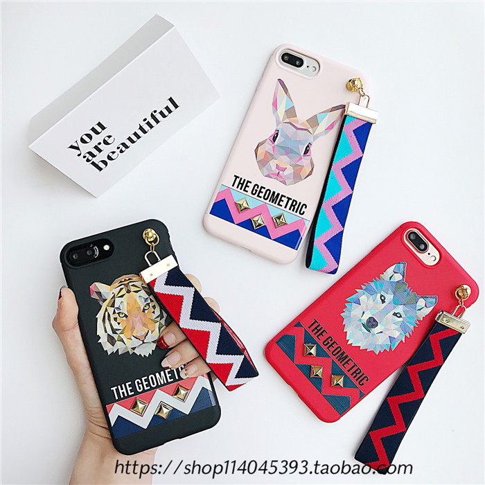 大牌铆钉腕带iPhone7手机壳女6s plus全包硬壳7p保护套情况潮在类目 3C数码配件, 手机配件, 手机保护套/壳中 - 来自Buy2taobao.com提供专业的淘宝代购服务