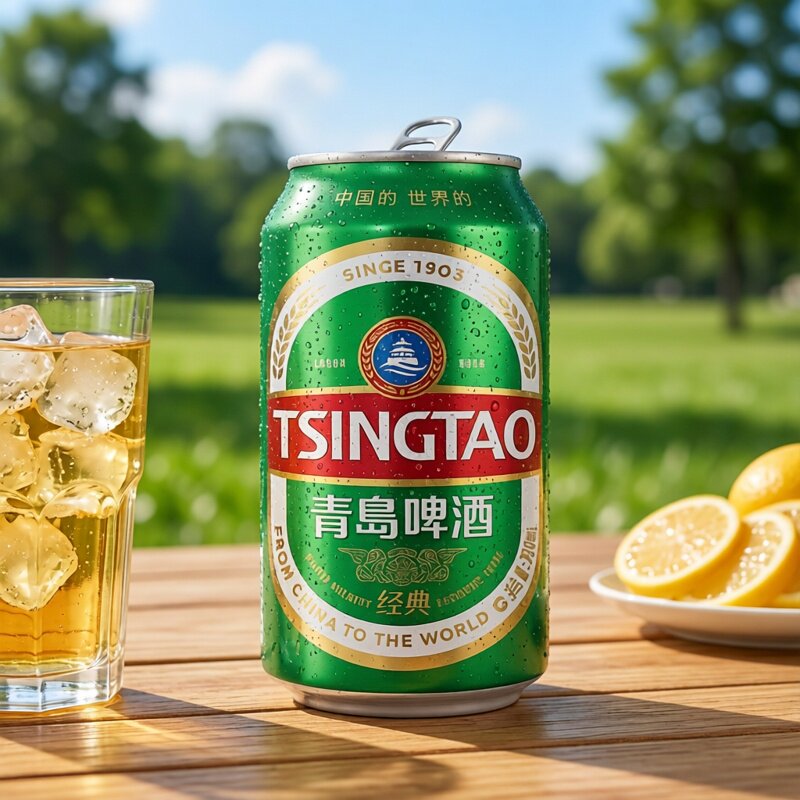 青岛啤酒一厂啤酒330ml 5啤酒