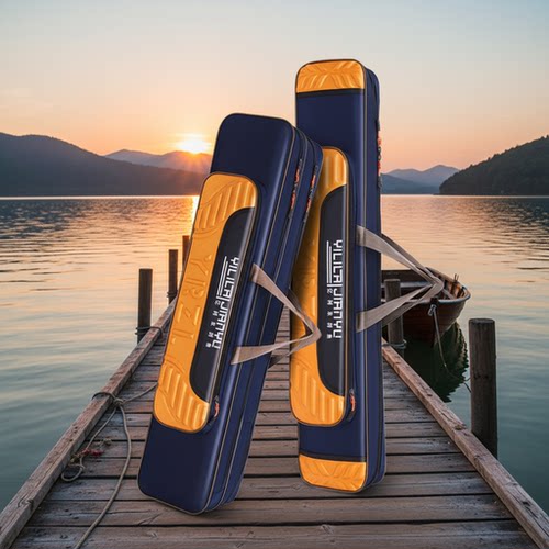 屹昆仑短节加厚耐磨防水渔具包