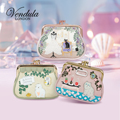 Vendula英国原创手工女包 零钱包可爱钥匙硬币收纳包卡包lolita