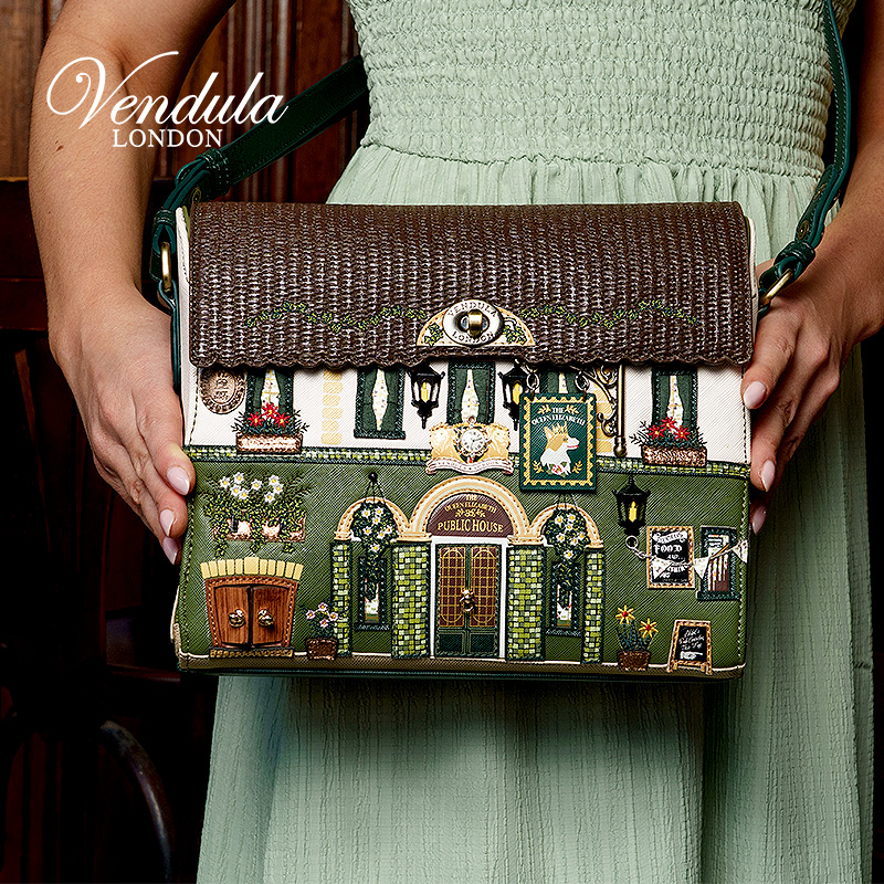 Vendula英国原创手工女包 伊丽莎白女王系列英伦复古单肩斜挎包