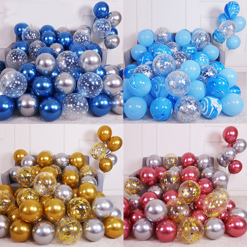 周岁生日派对场景布置加厚气球