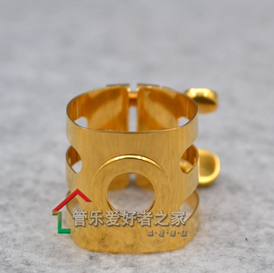 日本 石森  WOODSTONE 中音萨克斯笛头 卡子 镀金 金属卡
