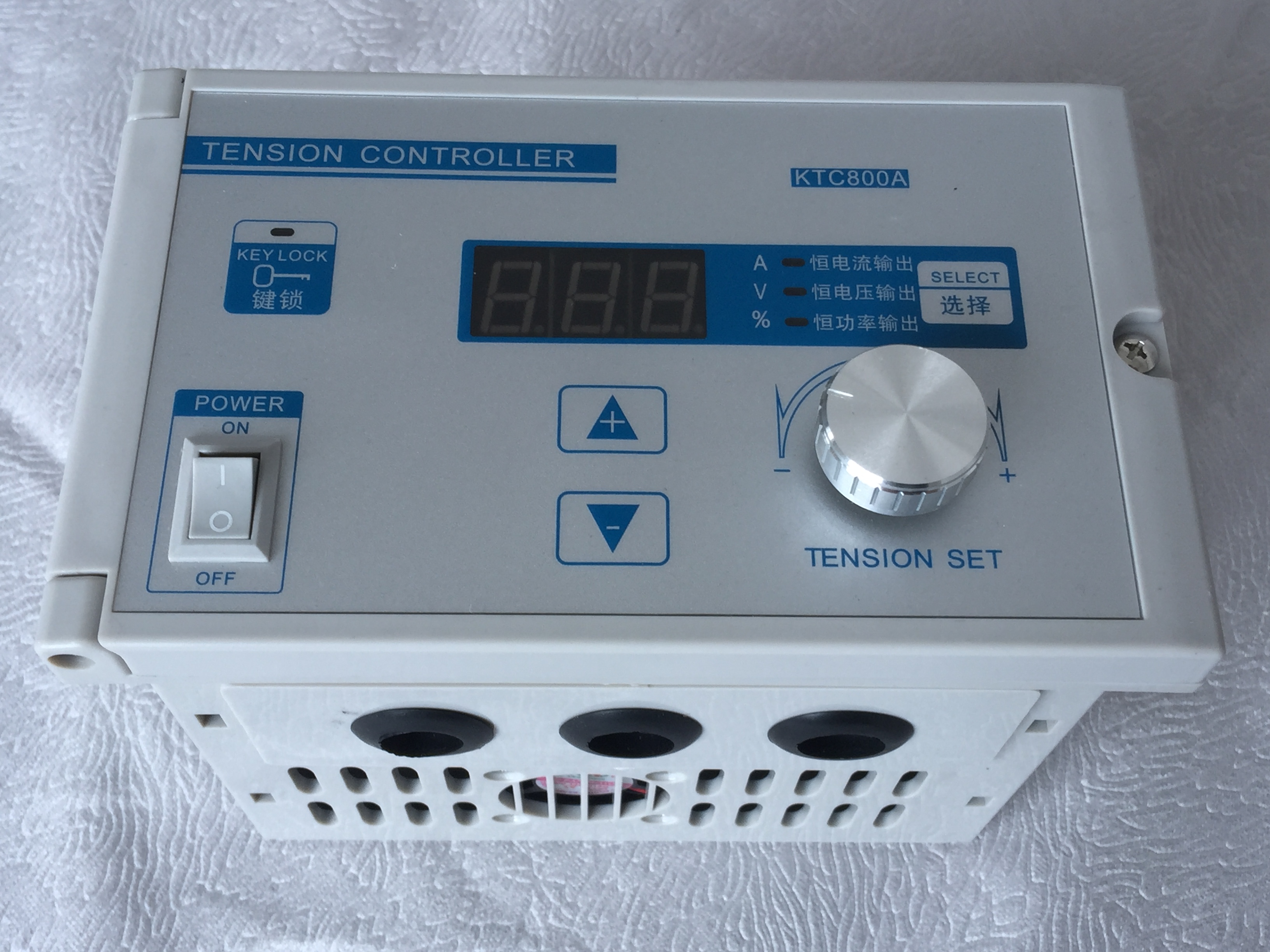 KTC800A数显张力控制器4A2A磁粉制器动离合器外接PLC高精度包邮-封面