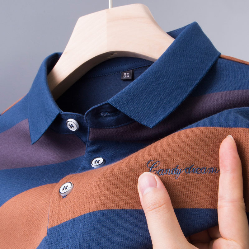 男士长袖t恤爸爸秋季中年