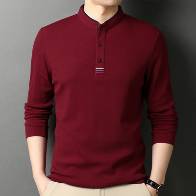 结婚宴礼服本命年虎红色长袖t恤