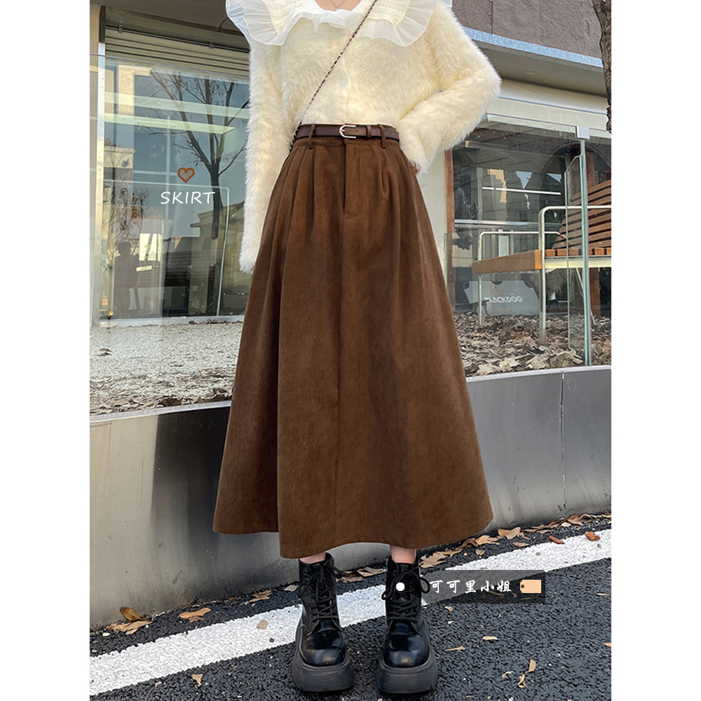 大码半身裙女秋冬季胖mm300斤