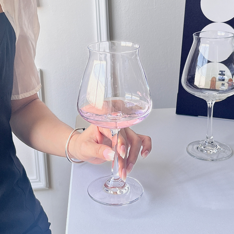 啤酒杯郁金香高脚杯红酒杯洋酒杯套装个性网红鸡尾酒杯
