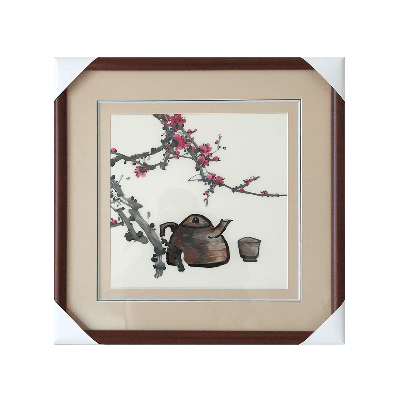 刺绣书房装饰挂画手工苏绣