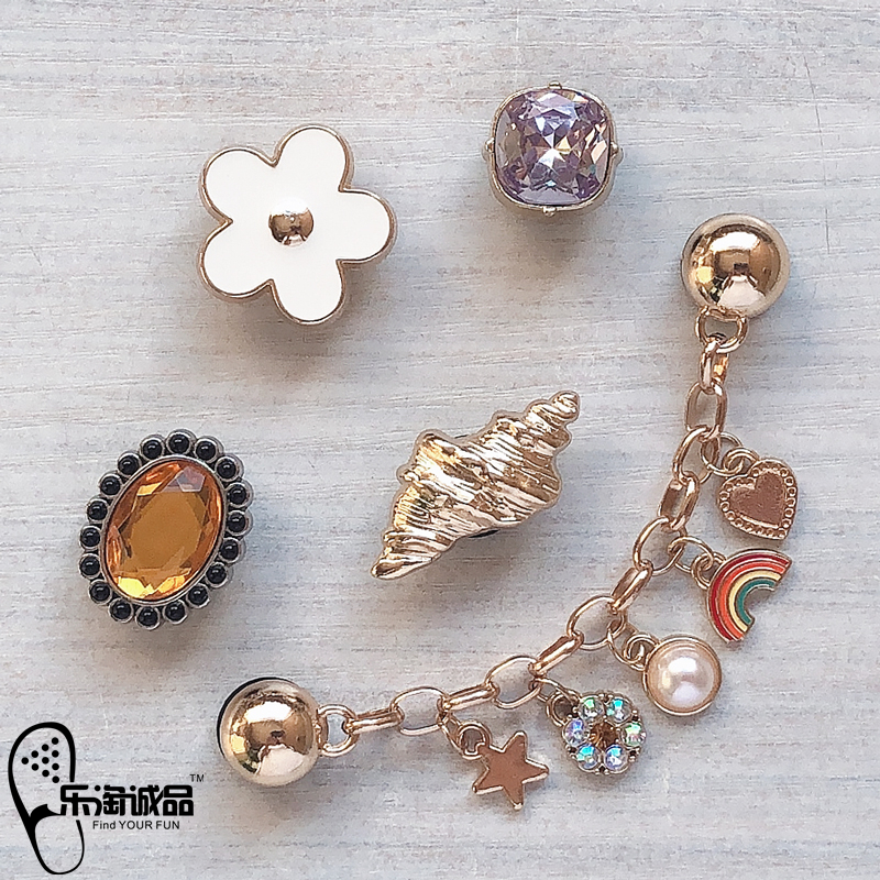 2023新款Crocs配饰正品洞洞鞋花