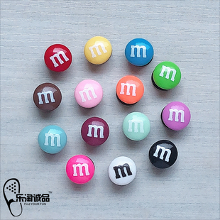 新款Crocs配饰洞洞鞋花 diy鞋扣M豆鞋花装饰品配件卡骆驰智必星