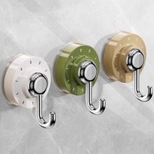 2025新款吸盘挂钩免打孔强力承重家用厨房浴室卫生间门后无痕粘钩