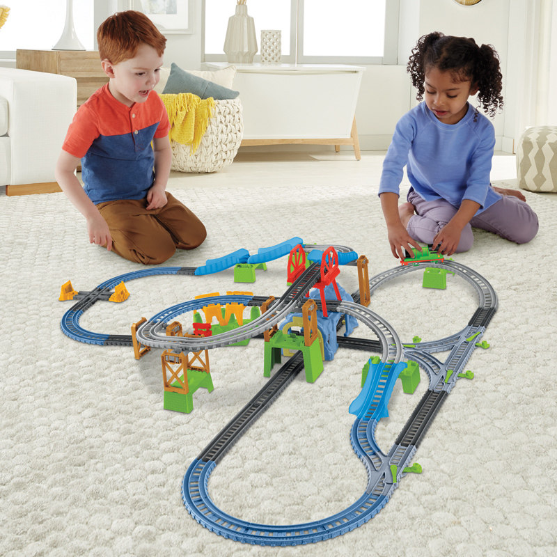THOMAS TRACK MASTER SERIES PERCIDO PLAY VARIETY SET ELECTRIC TRAIN TRACK TOY GBN45