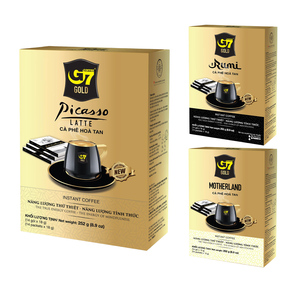 越南咖啡中原传奇G7金色Picsso LATTE毕加索拿铁咖啡正品原装代购