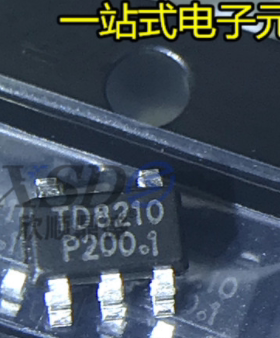 TD8210 TD8210TR 贴片SOT23-5 高效率1MHz 2A降压调节器芯片