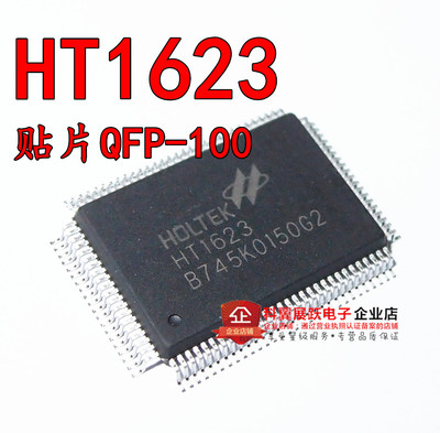 HT1623 贴片QFP-100 LCD液晶驱动芯片 全新原装HOLTEK/合泰现货