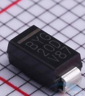 BYG20D-E3/TR 二极管-雪崩-200V-1.5A-表面贴装型-DO-214AC SMA