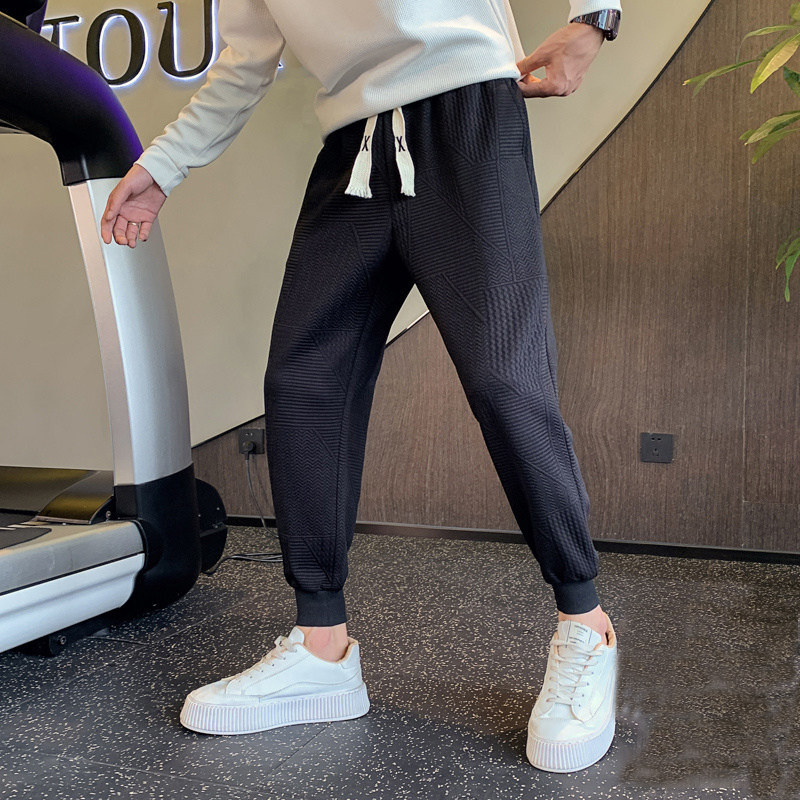 高级感2025新款运动休闲裤子