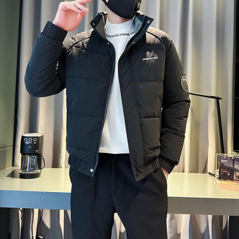 新款痞帅休闲加厚棉衣外套
